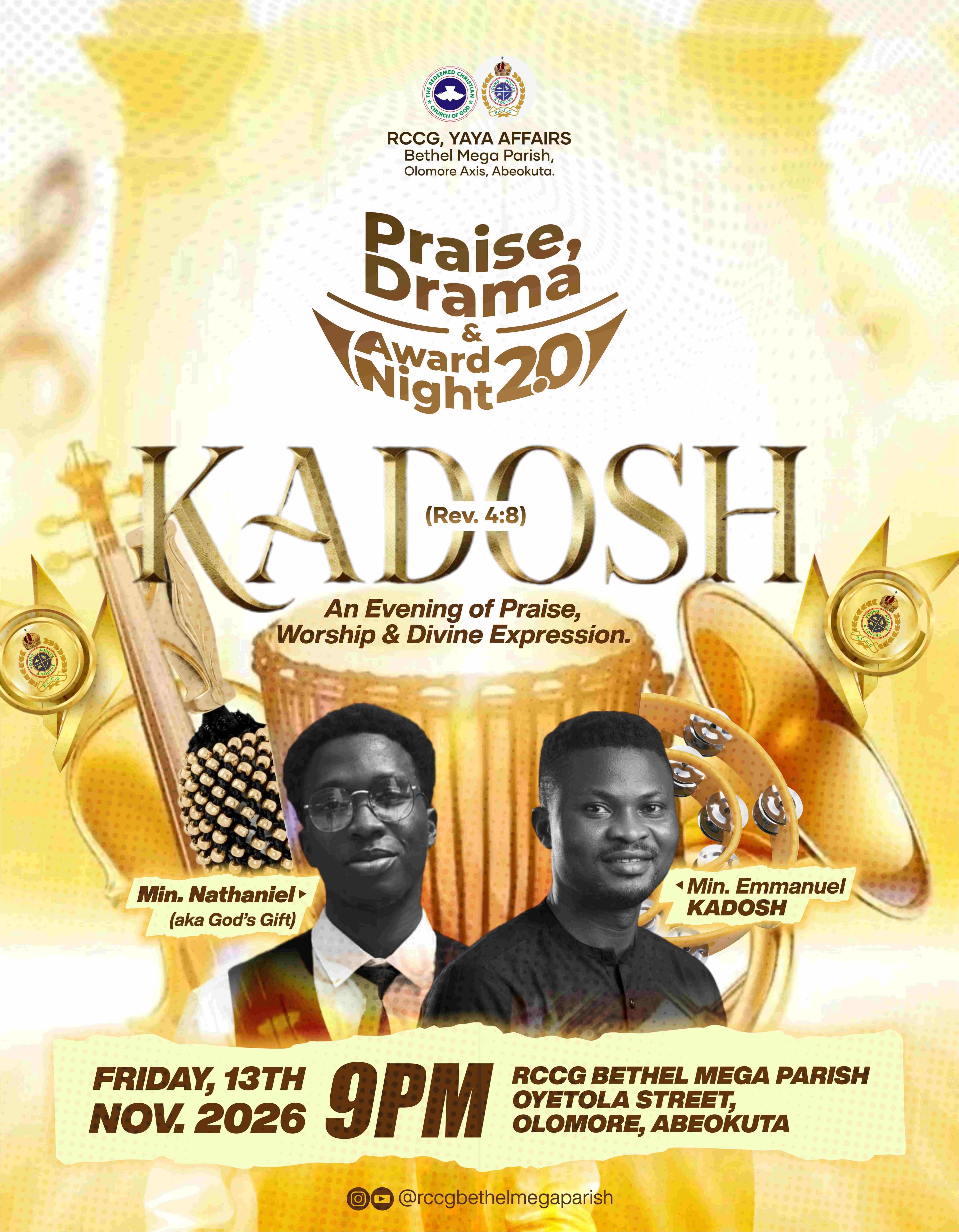 Praise and Drama Night 2.0 KADOSH